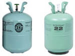 R22 and R134a Air Conditioner Refrigerant